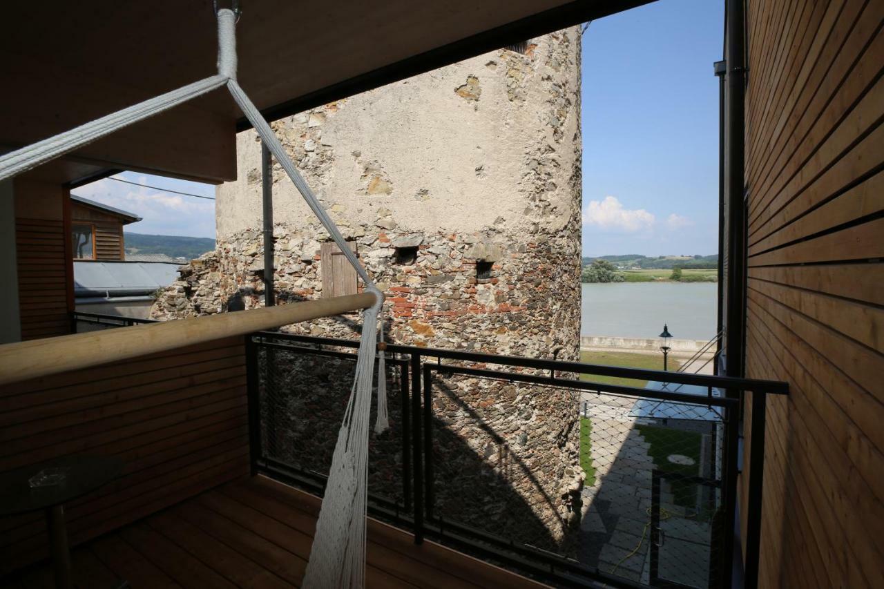 Donau Lodge อิบส์ อัน แดร์โดเนา ภายนอก รูปภาพ