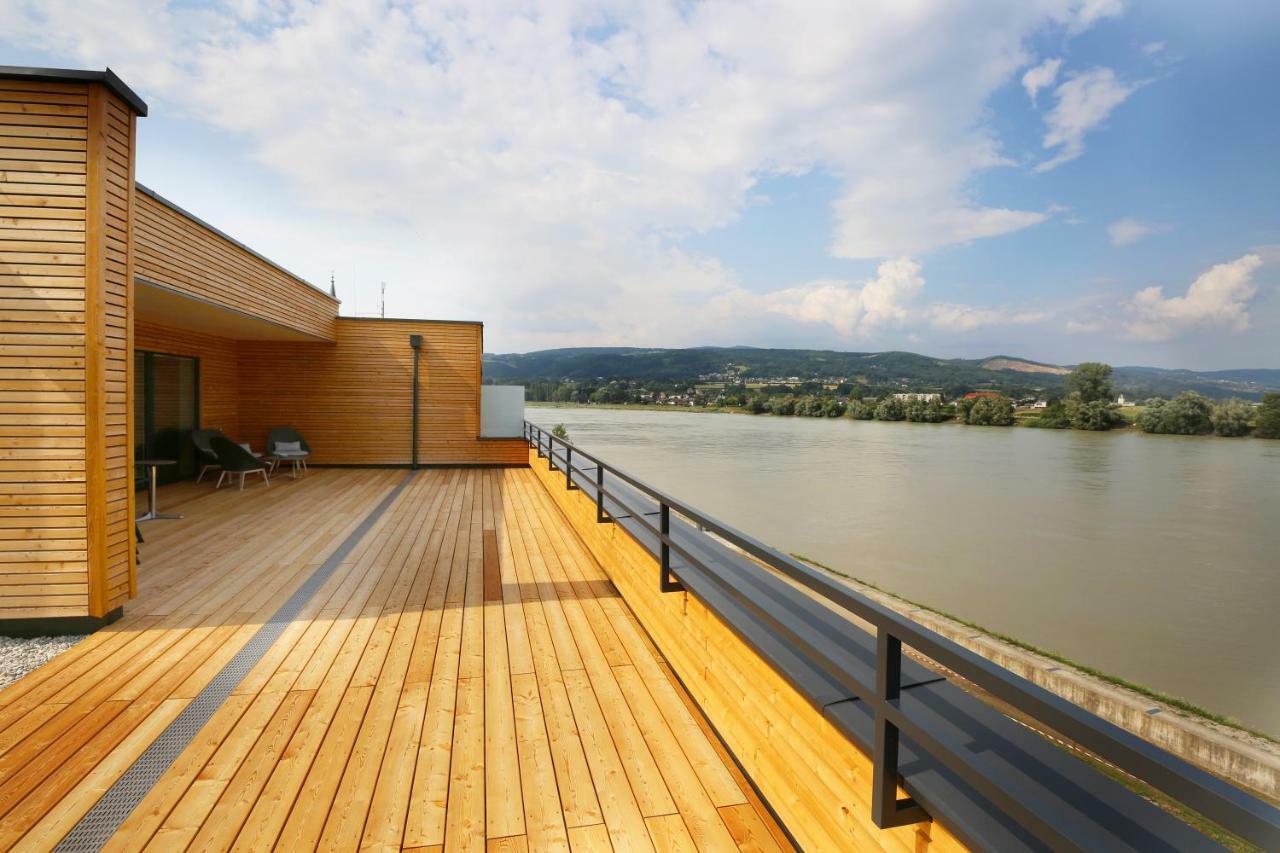 Donau Lodge อิบส์ อัน แดร์โดเนา ภายนอก รูปภาพ