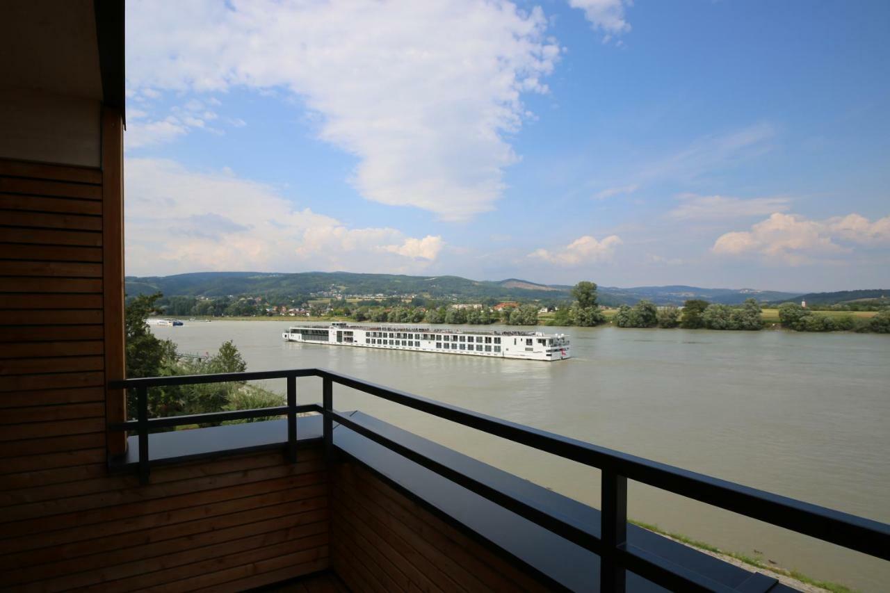 Donau Lodge อิบส์ อัน แดร์โดเนา ภายนอก รูปภาพ